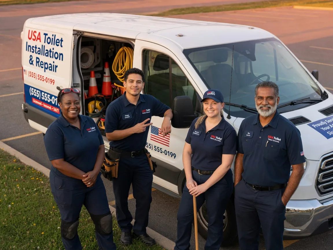 Toilet Installation company in Van Dyne, WI