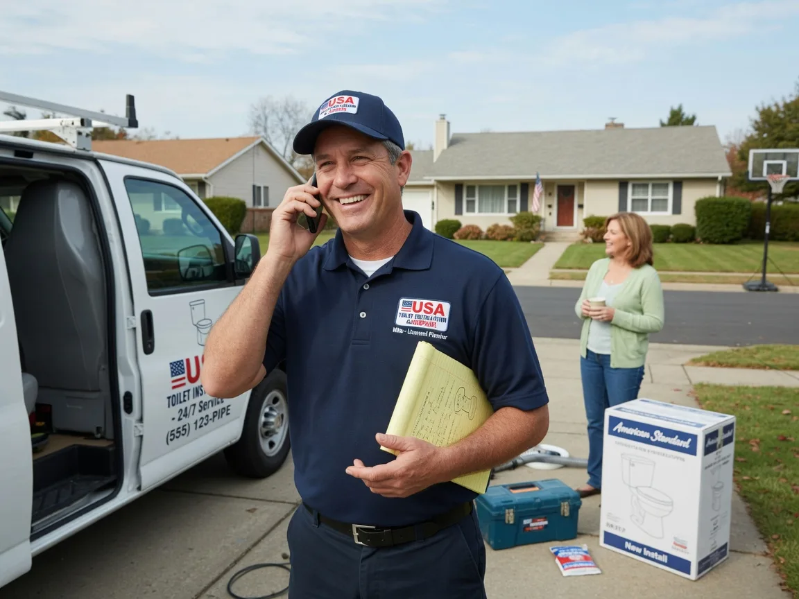 Toilet Installation Van Dyne, WI FAQs